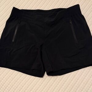 Women's Black Athletic Shorts